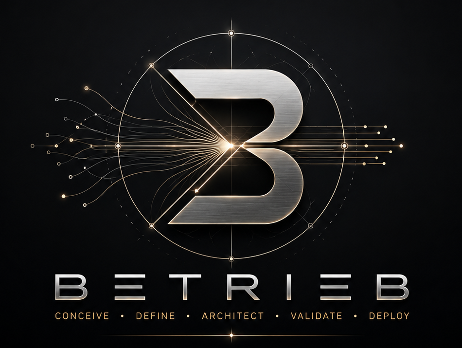 BETRIEB — Conceive, Define, Architect, Validate, Deploy